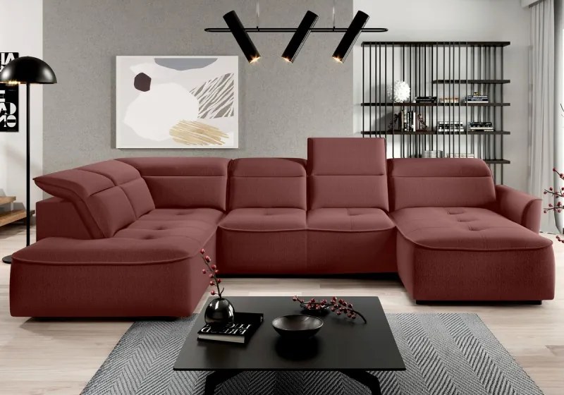 Narożnik MURILLO XL z elektryczną regulacją siedziska WERSAL