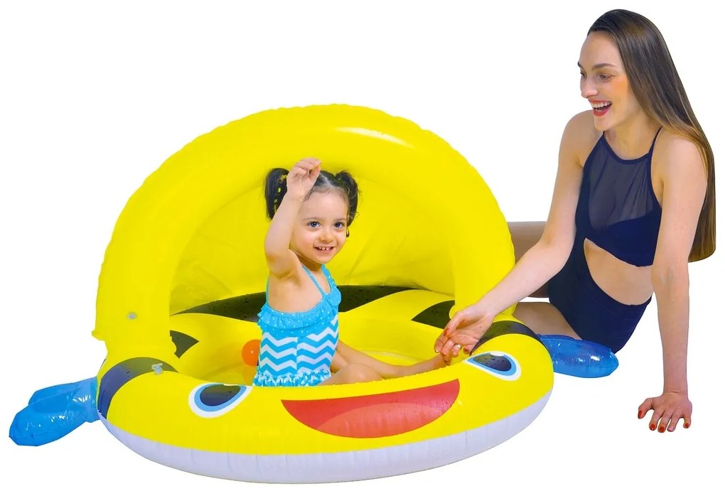 Vetro-Plus Basen dla dzieci z daszkiem Pszczółka,średnica 120 cm