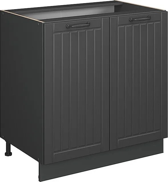 Szafka pod zlew ciemnoszary 80x60x82 fame-line