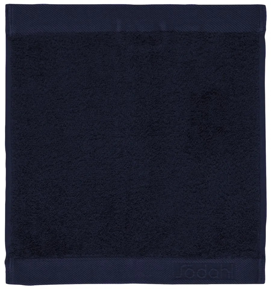 Ciemnoniebieski bawełniany ręcznik frotte 30x30 cm Comfort – Södahl
