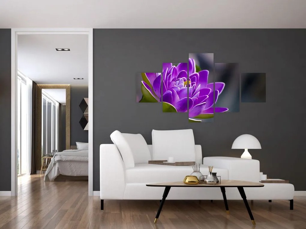 Obraz kwiatu (125x70 cm)