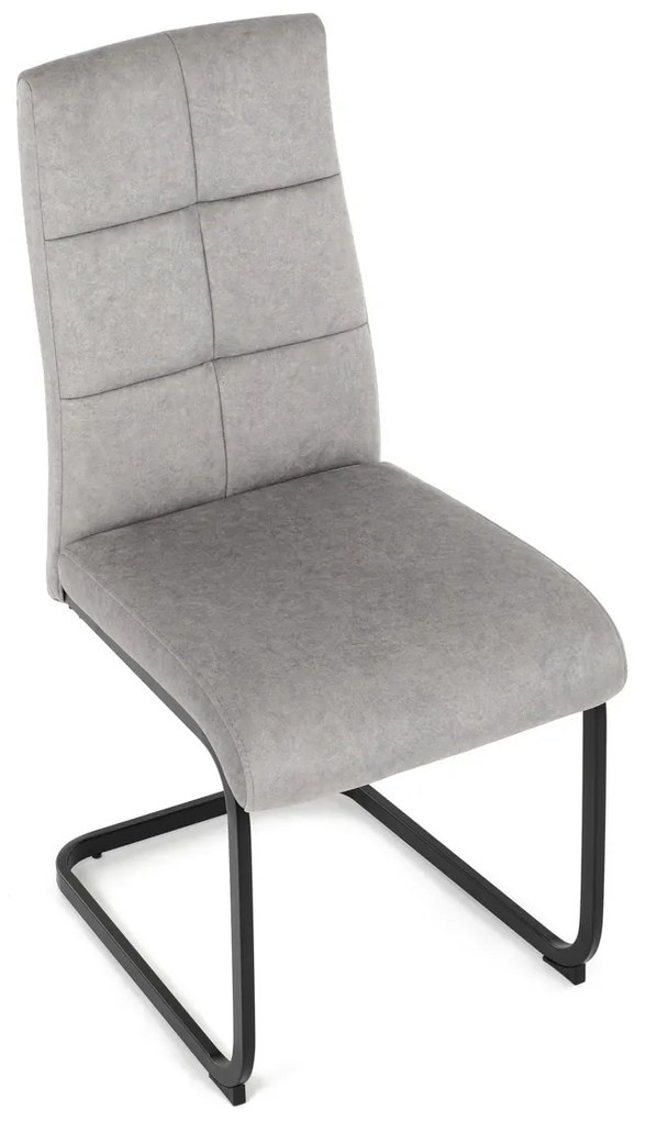 Zestaw krzeseł do jadalni Vintage DCL-D1275 SIL4,4 szt.