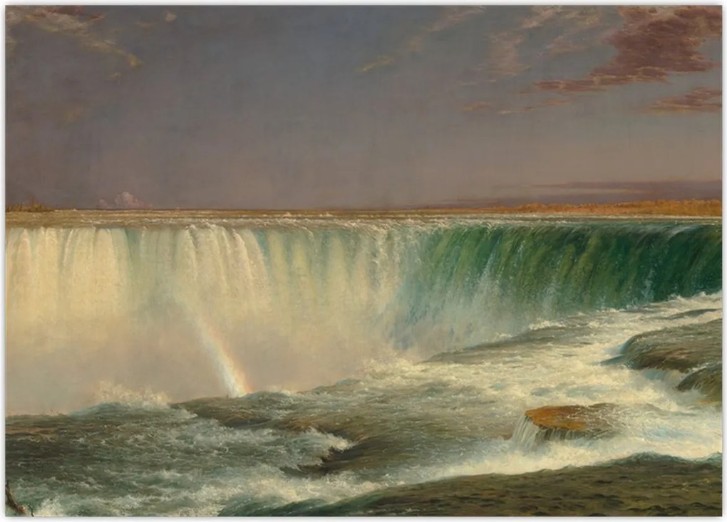 Obraz - Frederic Edwin Church, Niagara, reprodukcje (70x50 cm)