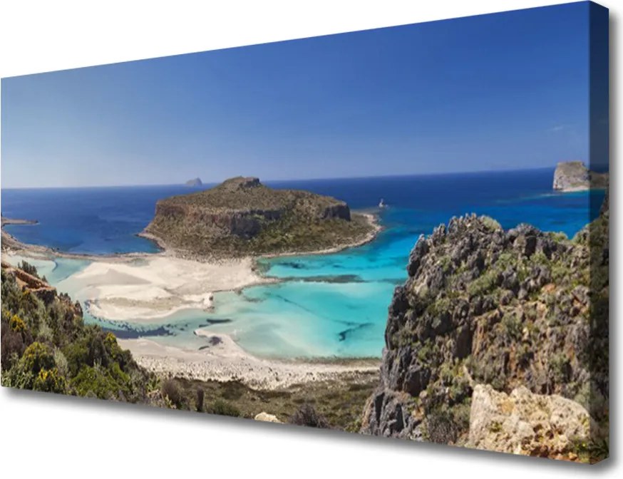 Obraz canvas Rajska Wyspa na Oceanie