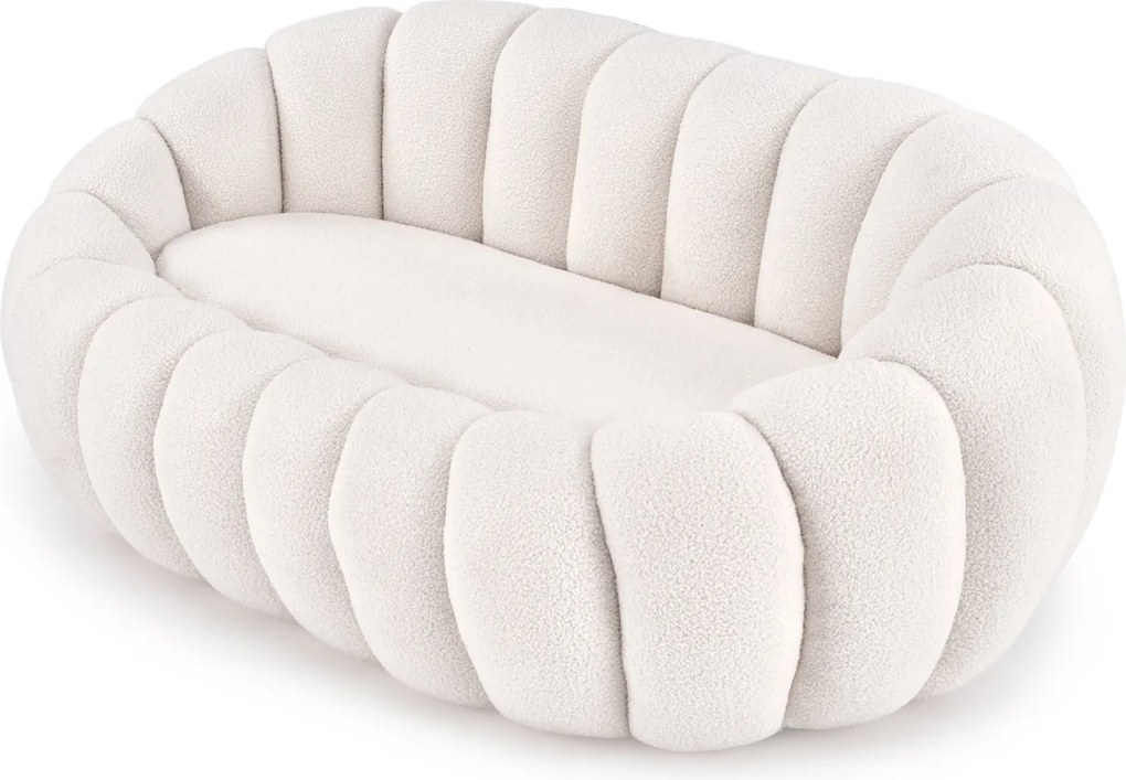 Sofa dwuosobowa Gaspar XL Halmar o obłym kształcie