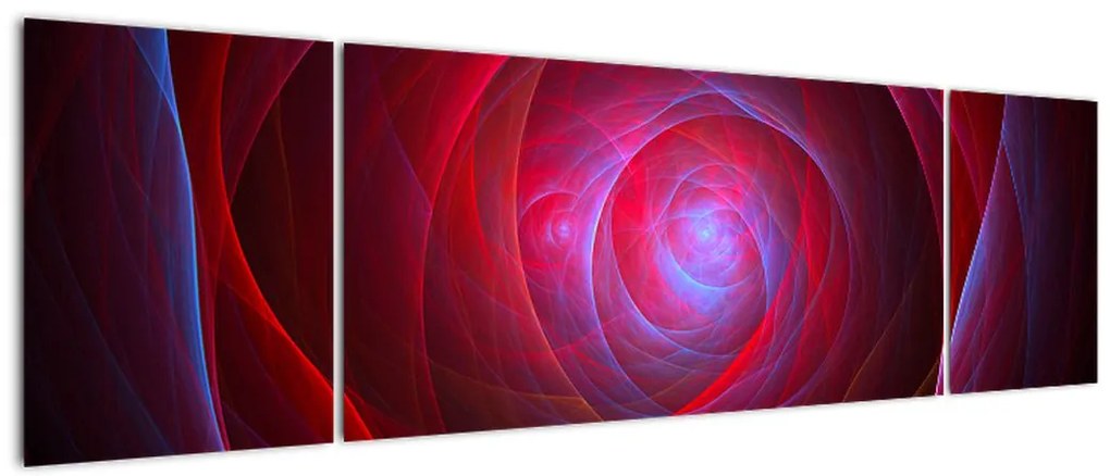 Abstrakcyjny obraz oczu (170x50 cm)