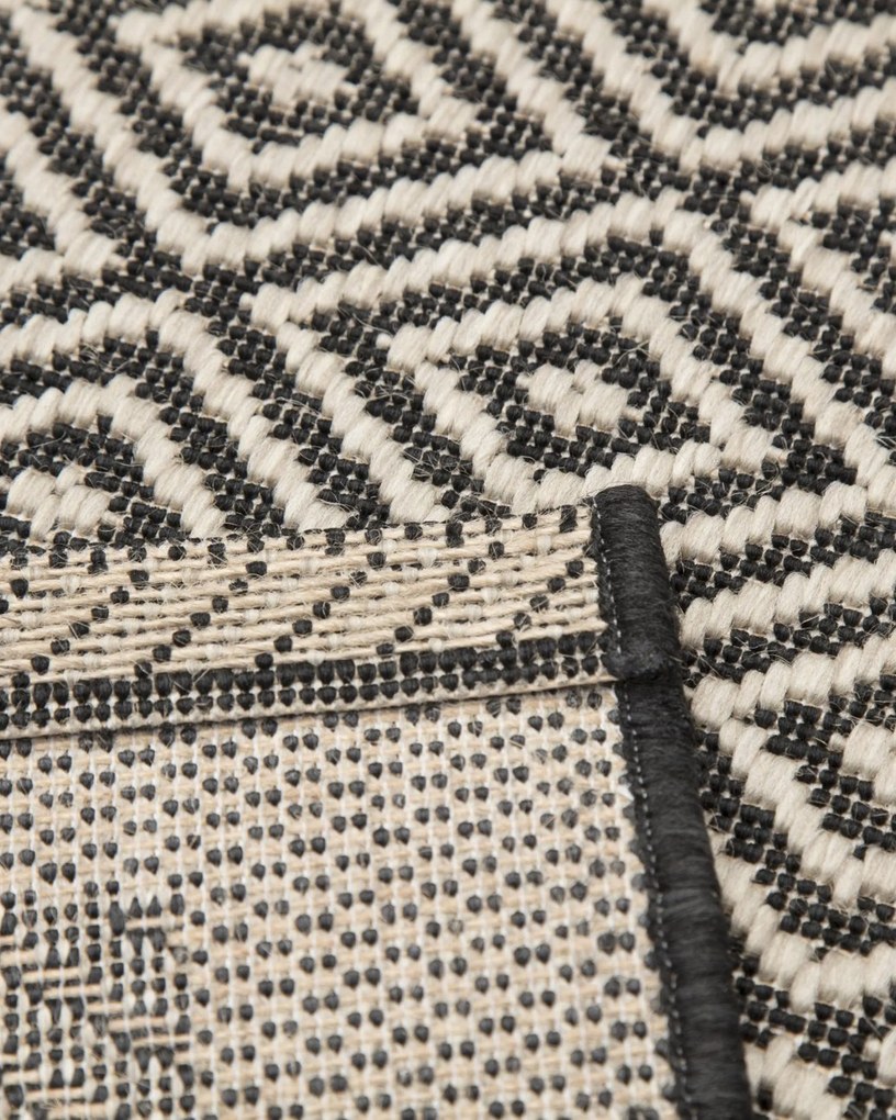 Dywan Modern Geometric black/ sand 160x230cm