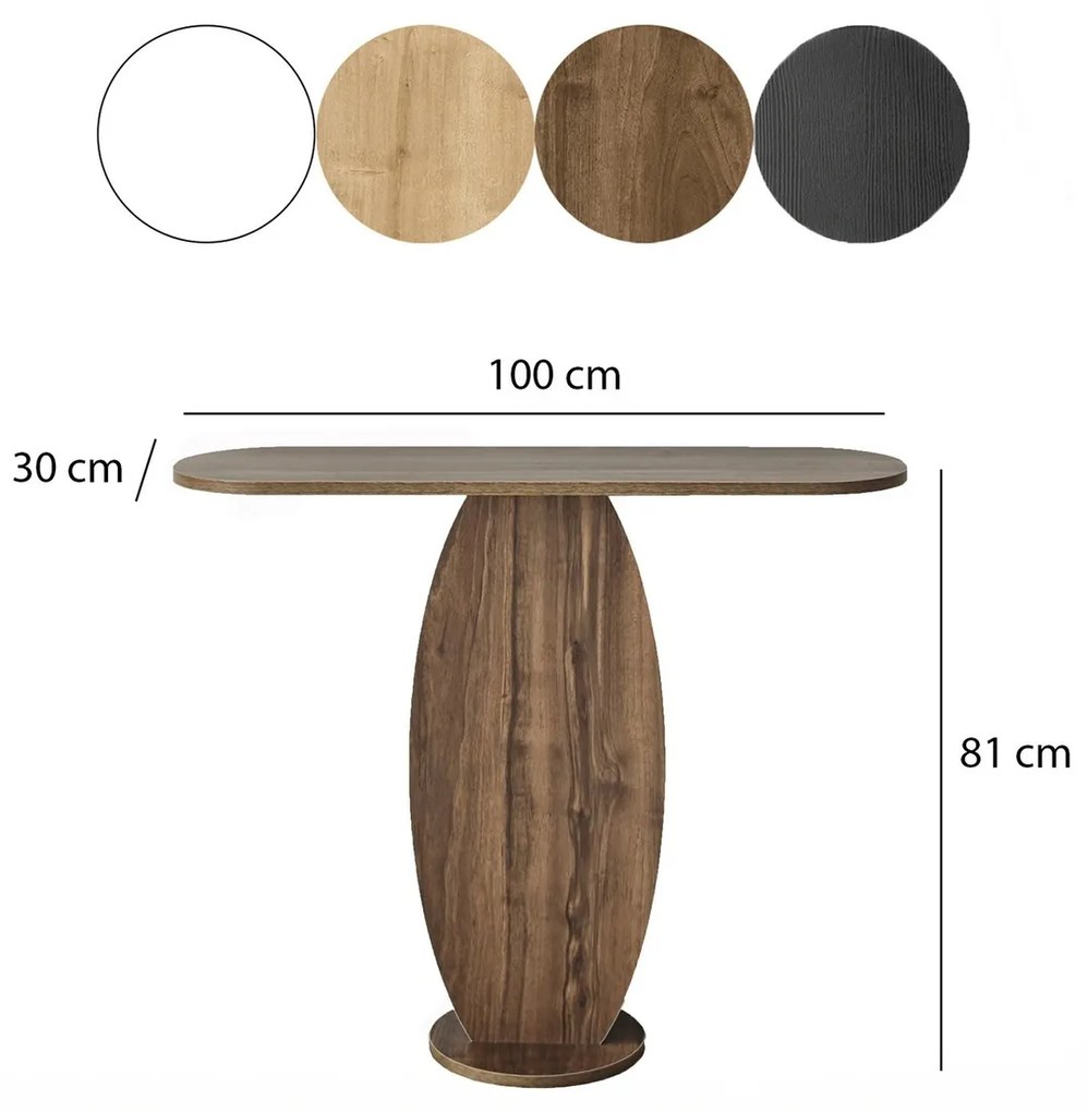 Stół składany Ellittica Walnut