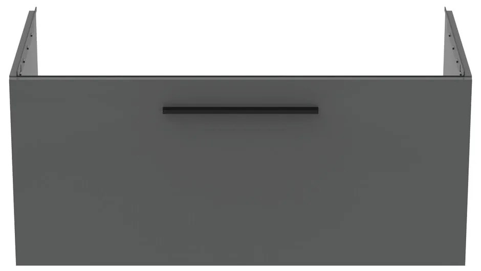 Szara wisząca szafka pod umywalkę 100x44 cm i.Life B – Ideal Standard