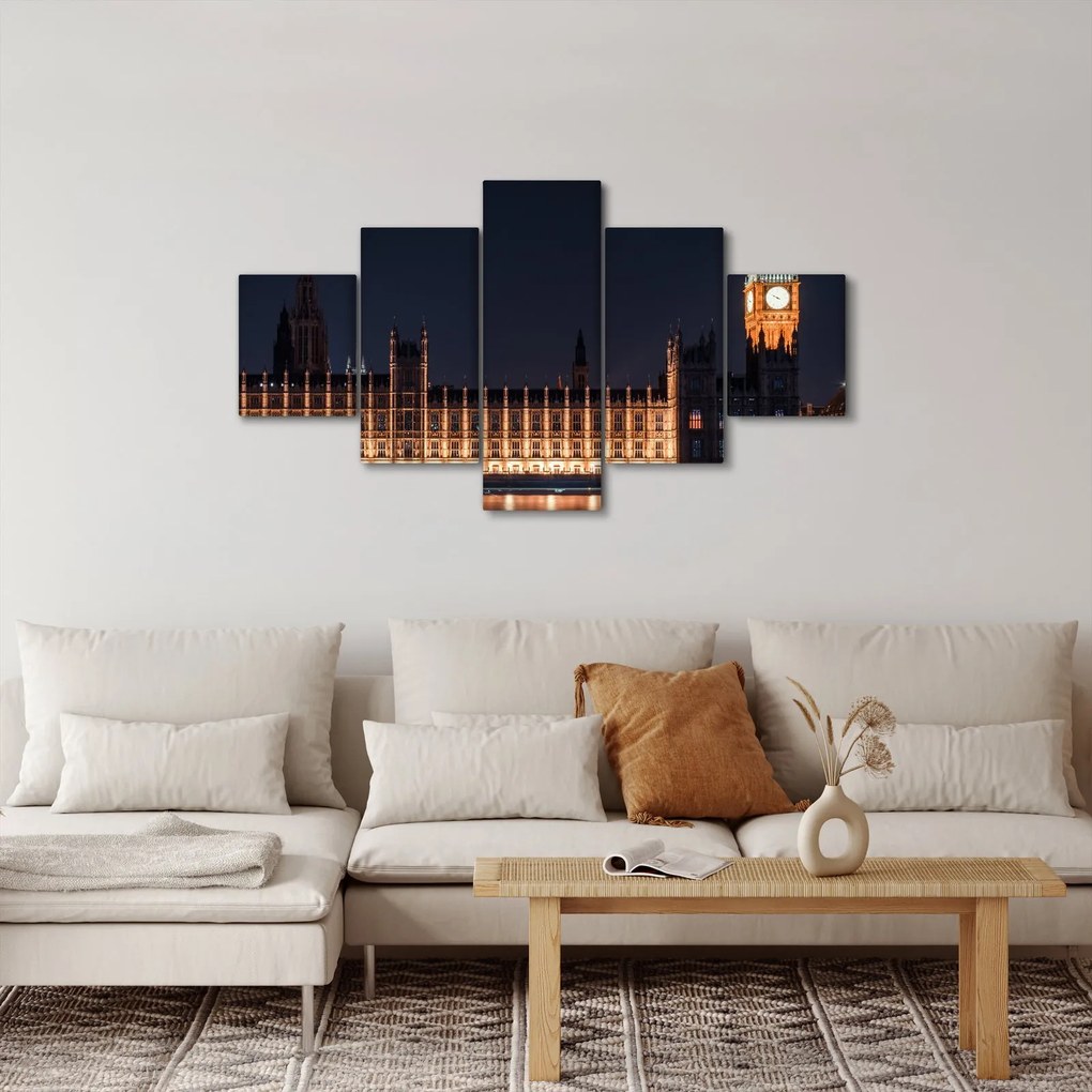 Obraz Big Bena w Londynie (125x70 cm)