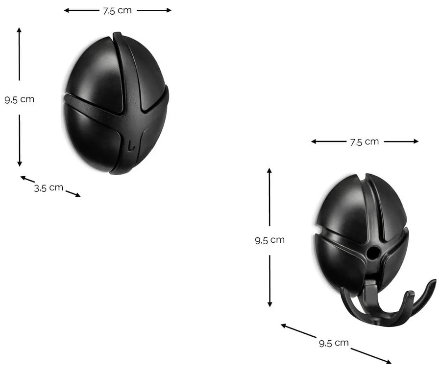 Haczyk ścienny w kolorze złota Tick – Spinder Design