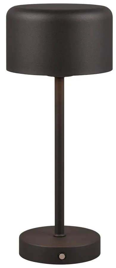 Lampa stołowa LED w kolorze matowej czerni ze ściemniaczem (wys. 30 cm) Jeff – Trio