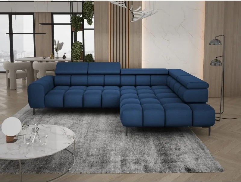 Narożnik PLAZA L z elektryczną regulacją siedziska WERSAL