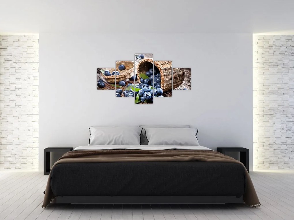 Obraz - Soczyste jagody (125x70 cm)