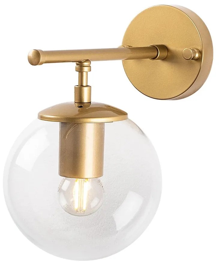 Kinkiet w kolorze mosiądzu Roe – Opviq lights