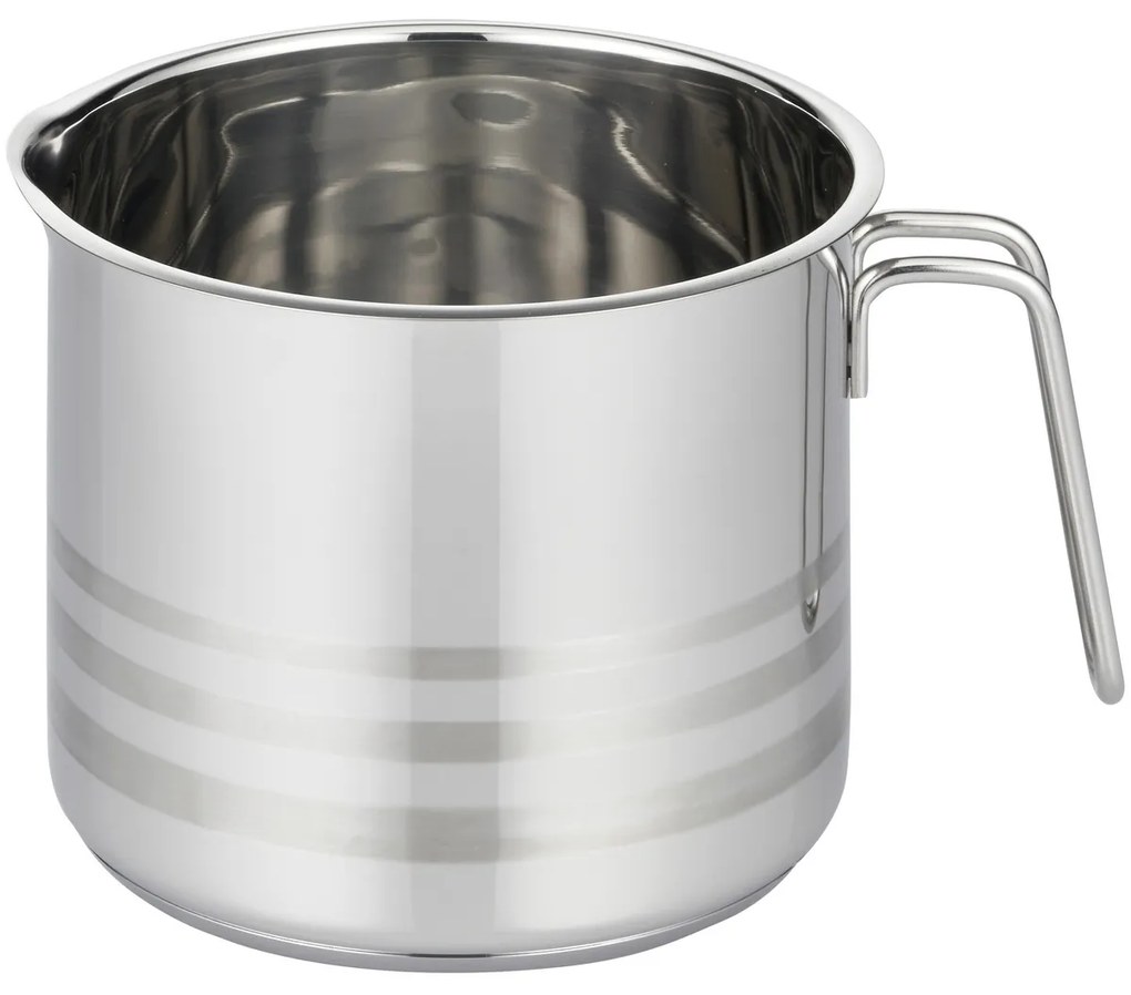Elo 22414 Basic Dzbanek na mleko ze stalinierdzewnej Brillant 14 cm, 1,6 l