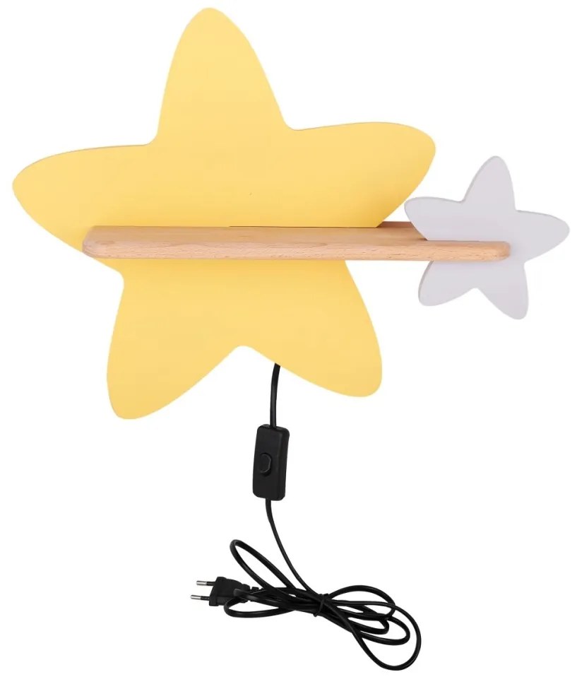 LED dziecięca lampa ścienna z półką STAR LED/5W/230V