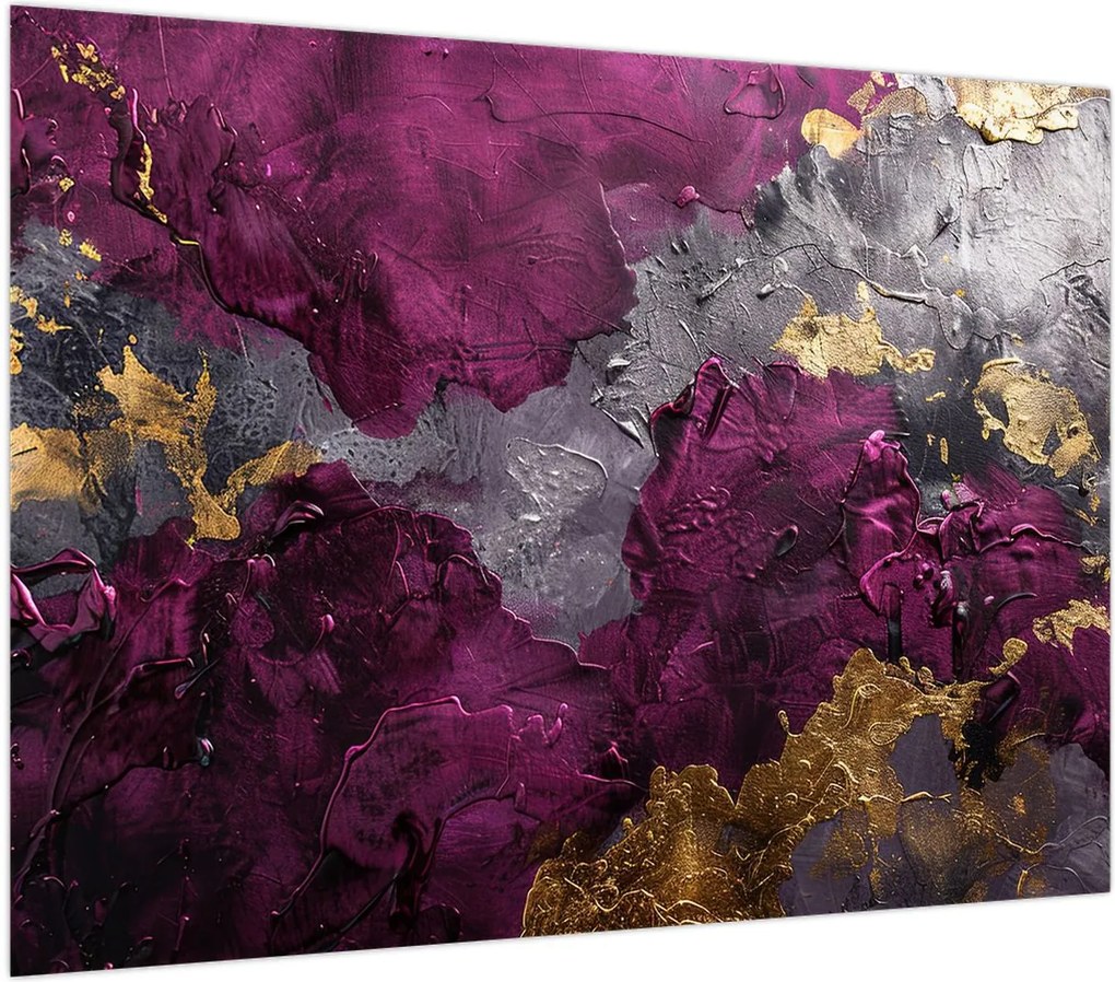 Obraz - Teksturowanie abstrakcji (70x50 cm)