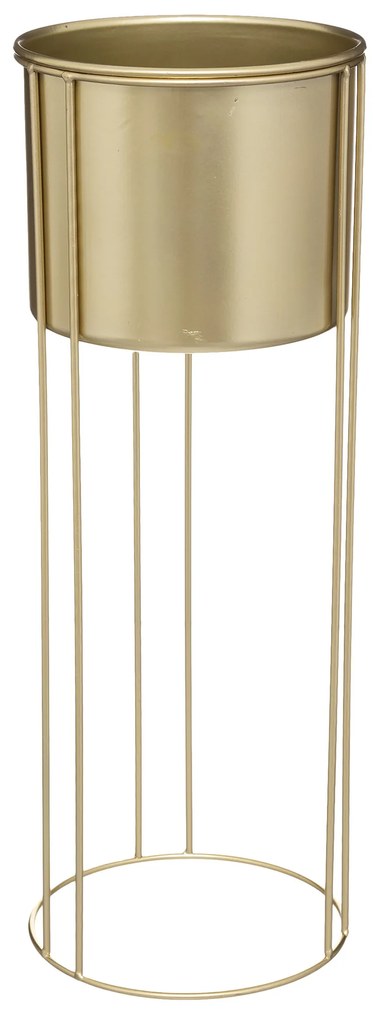 Kwietnik metalowy stojący, 2 sztuki, 58 cm