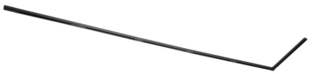 Nowoczesny system oświetlenia szynowego czarny 1-fazowy 300cm - Iconic