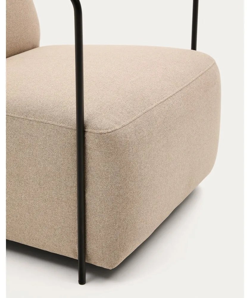 Beżowy fotel Gamer – Kave Home