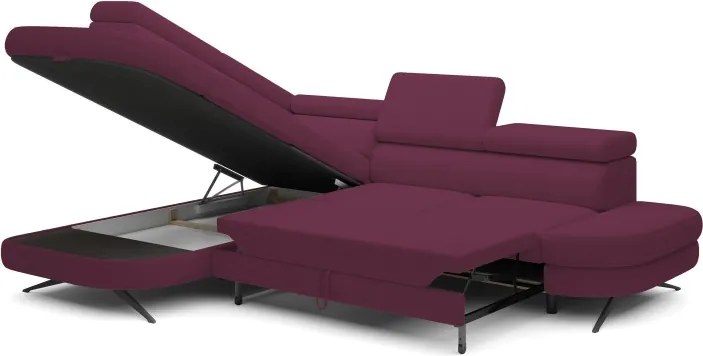 Narożnik OTIS L Lewostronny Regulowane Zagłówki WERSAL