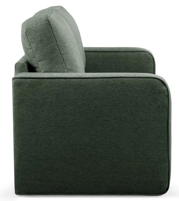 Zielona rozkładana sofa 160 cm Come – Bobochic Paris