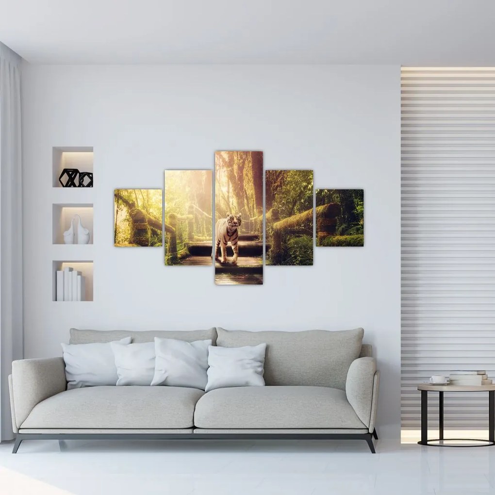 Obraz tygrysa (125x70 cm)
