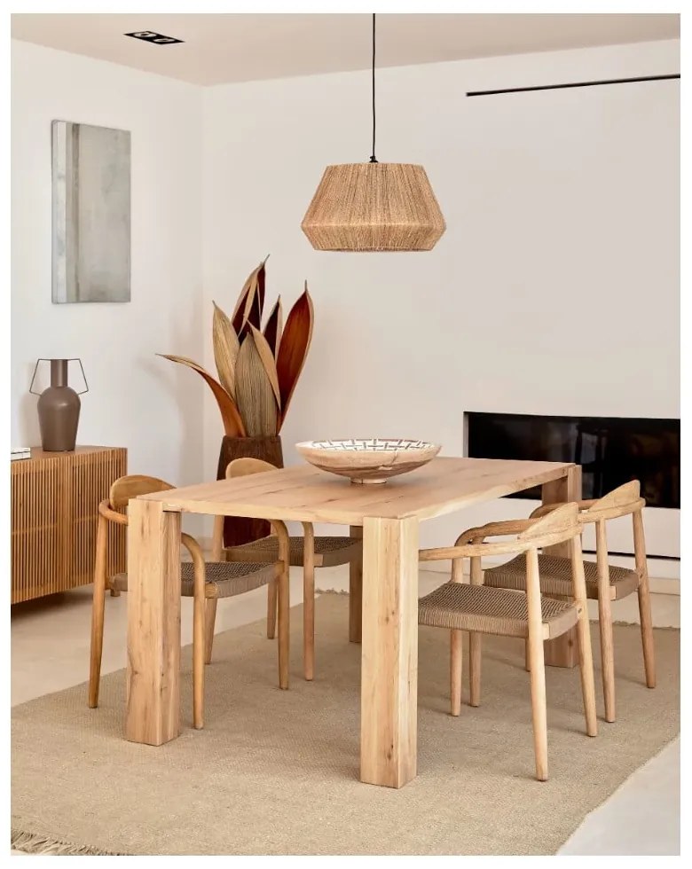 Naturalny abażur ø 50 cm Crismilda – Kave Home