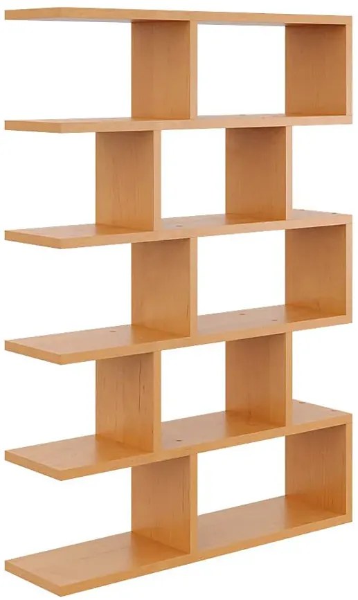 Regał otwarty w kolorze olcha wiszący lub stojący L2-P13