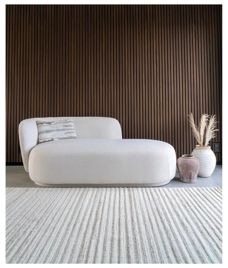 Kremowy wełniany chodnik tkany ręcznie 80x180 cm Mango – House Nordic