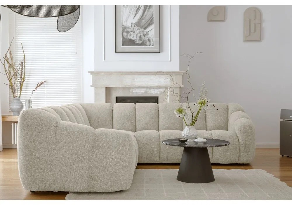 Beżowy narożnik Shell – Miuform