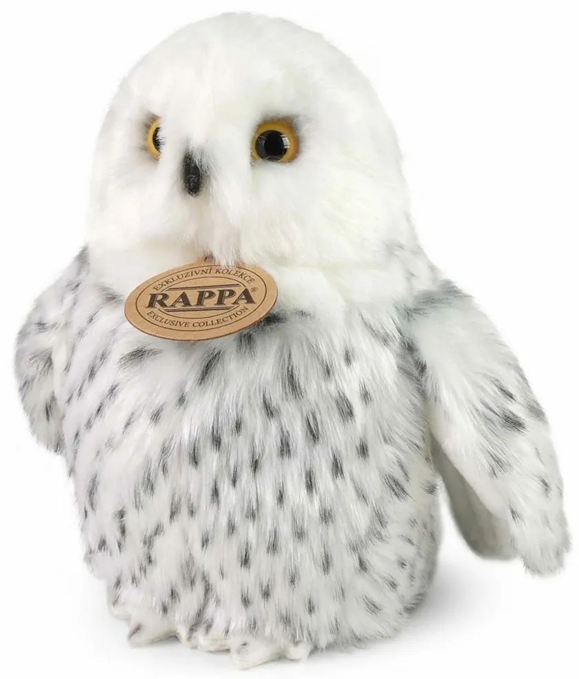 Rappa Pluszowa sowa śnieżna 18 cm ECO-FRIENDLY