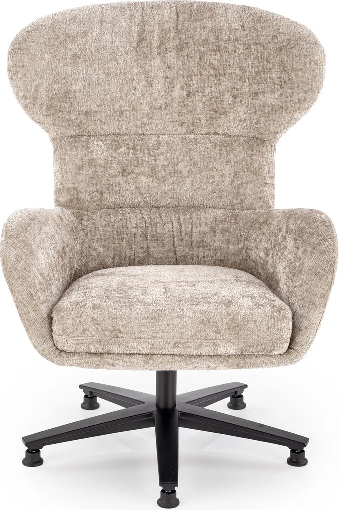 Obrotowy fotel do salonu Franco Halmar