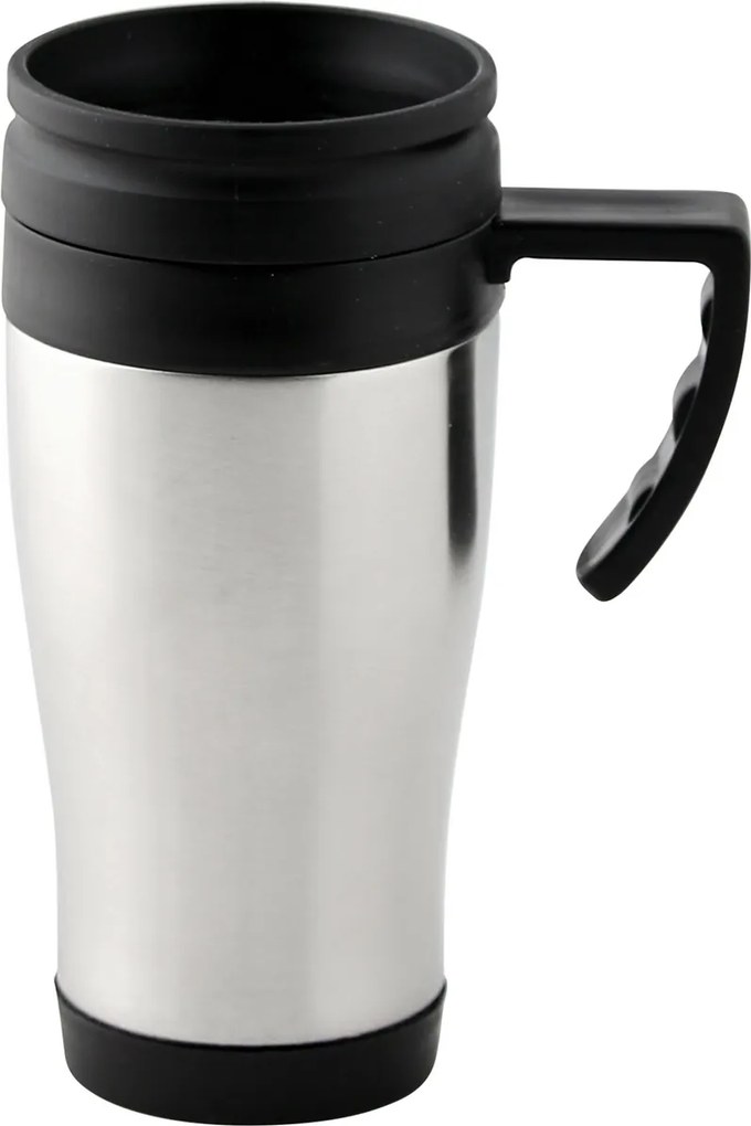 Toro Kubek termiczny ze stali nierdzewnej z plastikową pokrywką, 400 ml