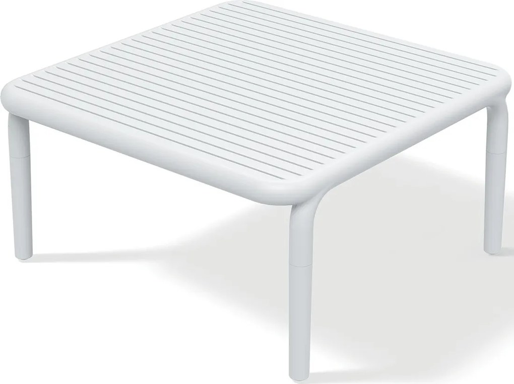 Kwadratowy stolik do ogrodu Brene 80 cm, z tworzywa