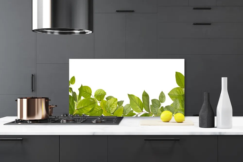 Panel nad blat kuchenny Organiczna Tekstura Liści