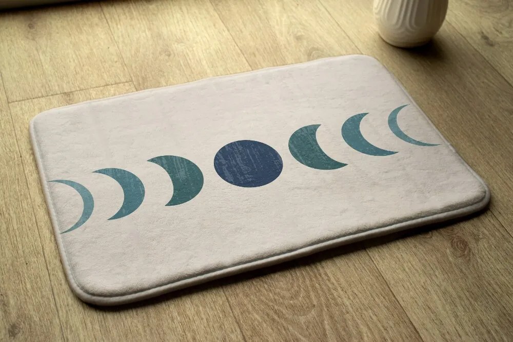 Antypoślizgowy dywanik łazienkowy Antypoślizgowy dywanik łazienkowy Geometryczny Wzór