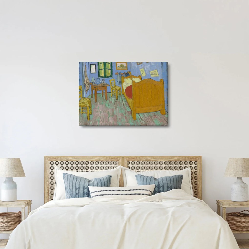 Obraz - Vincent van Gogh, The Bedroom, reprodukcje (70x50 cm)
