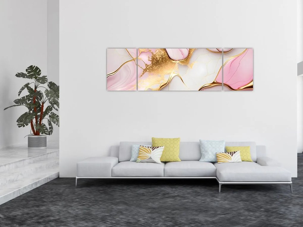 Obraz - Marmurowa konstrukcja (170x50 cm)