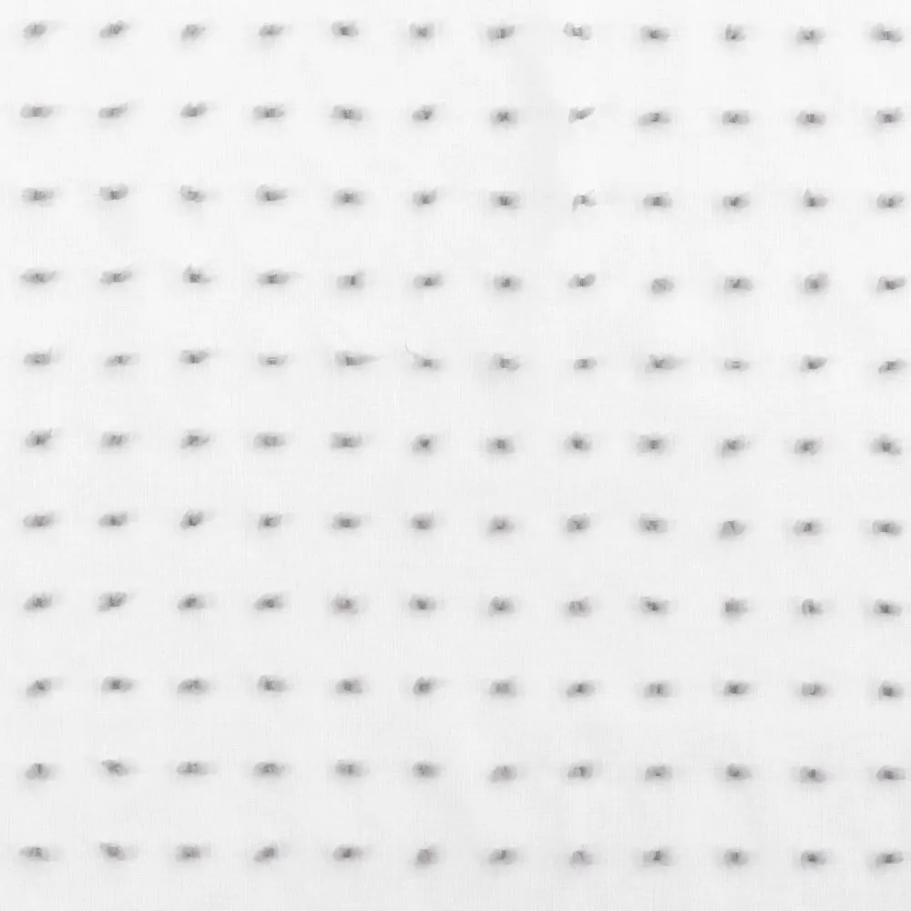 Białe firanki z woalu zestaw 2 szt. 60x90 cm Pomponella – douceur d'intérieur
