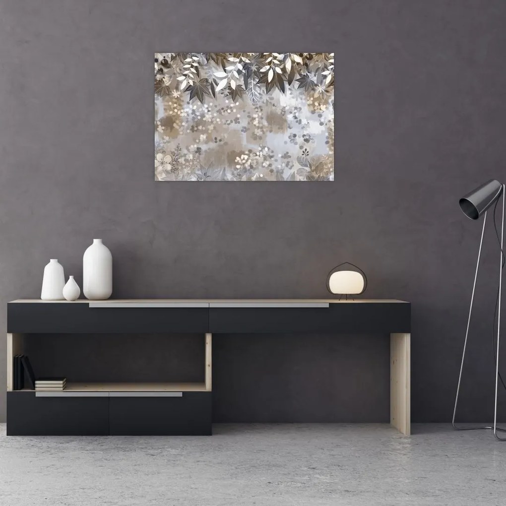 Obraz - Jesienne liście (70x50 cm)