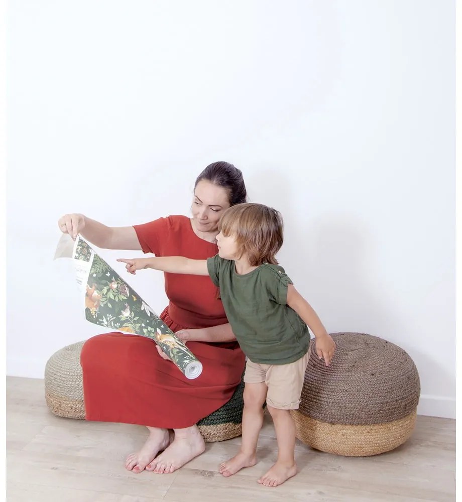 Tapeta dziecięca 10 m x 50 cm Forest Friends – Lilipinso