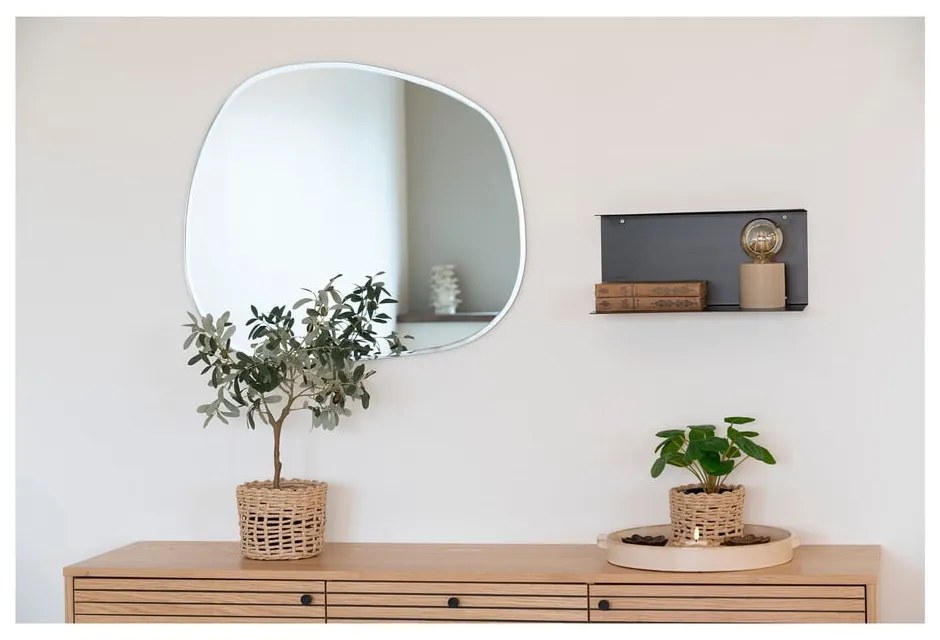 Czarna wielopoziomowa metalowa półka 18 cm Lille – House Nordic