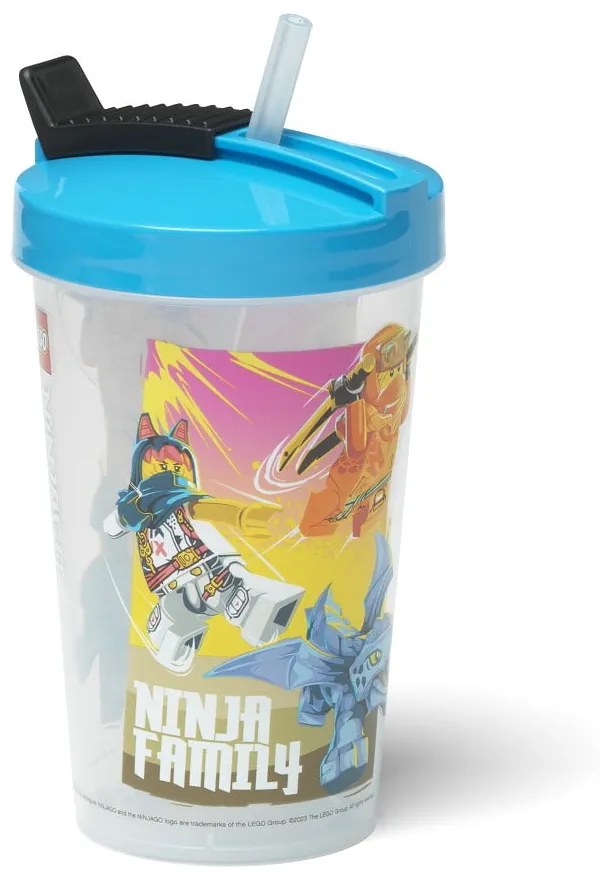 Niebieska butelka dla dzieci 500 ml Ninjago – LEGO®