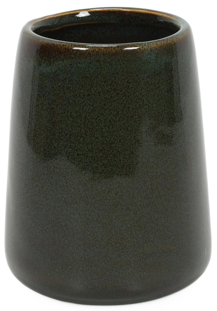 Pojemnik na szczoteczki do zębów GREEN HARMONY, Ø 9 cm, ceramika