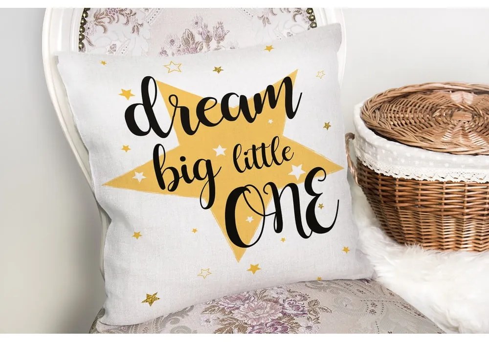 Dziecięca poszewka na poduszkę 43x43 cm Dream Big – Mila Home