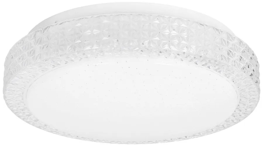 Biała lampa sufitowa LED 27x27 cm Rabel – Candellux Lighting