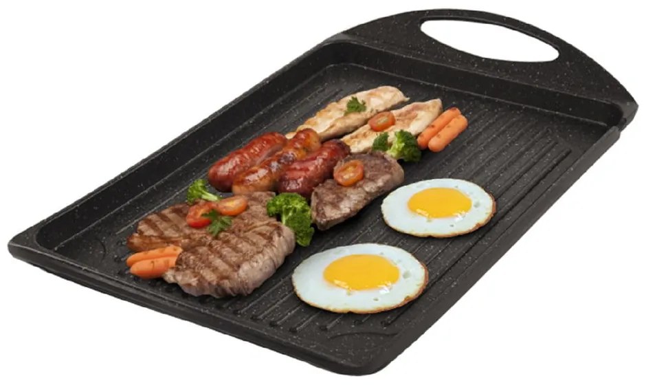 Aluminiowa płyta grillowa 27x42 cm GRANDE – Orion