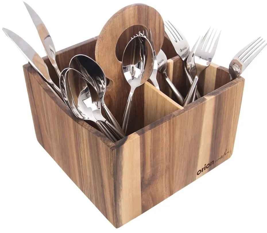 Drewniany stojak na przybory kuchenne Wooden – Orion